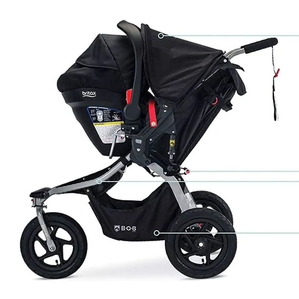 BOB Gear Rambler Jogging Stroller   Travel System with B-Safe 35 Infant Car Seat