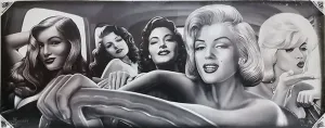 BOMBSHELLS - LARGE Canvas Art - 16" X 40"