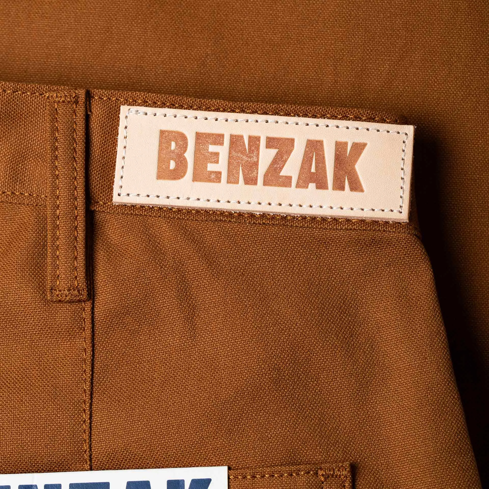 BP-06 SCOUT PANTS 9 oz. brown selvedge duck canvas [AW24]