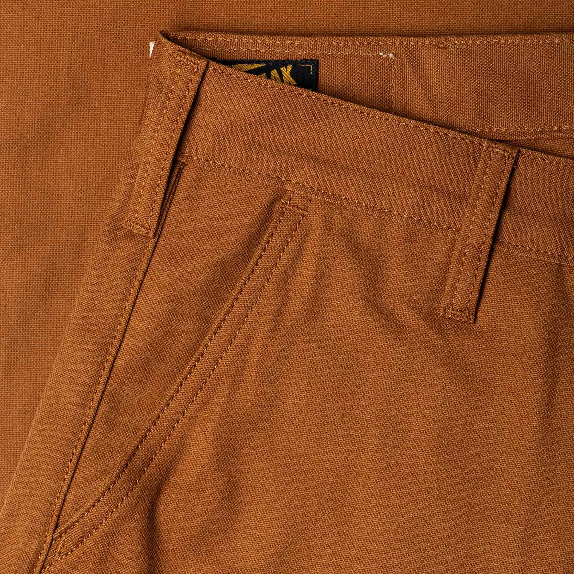 BP-06 SCOUT PANTS 9 oz. brown selvedge duck canvas [AW24]