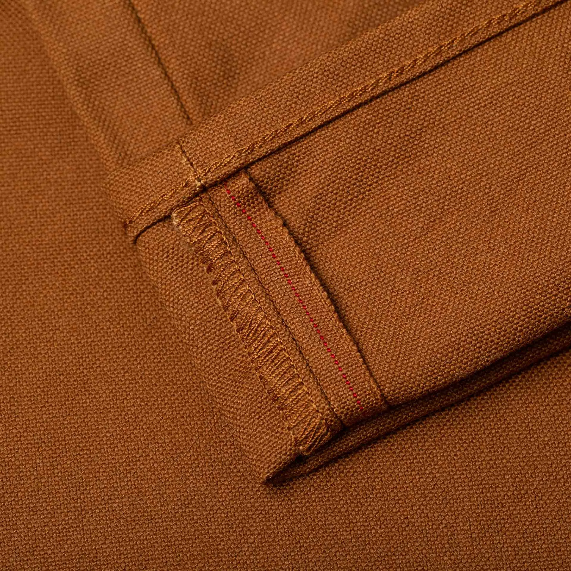 BP-06 SCOUT PANTS 9 oz. brown selvedge duck canvas [AW24]