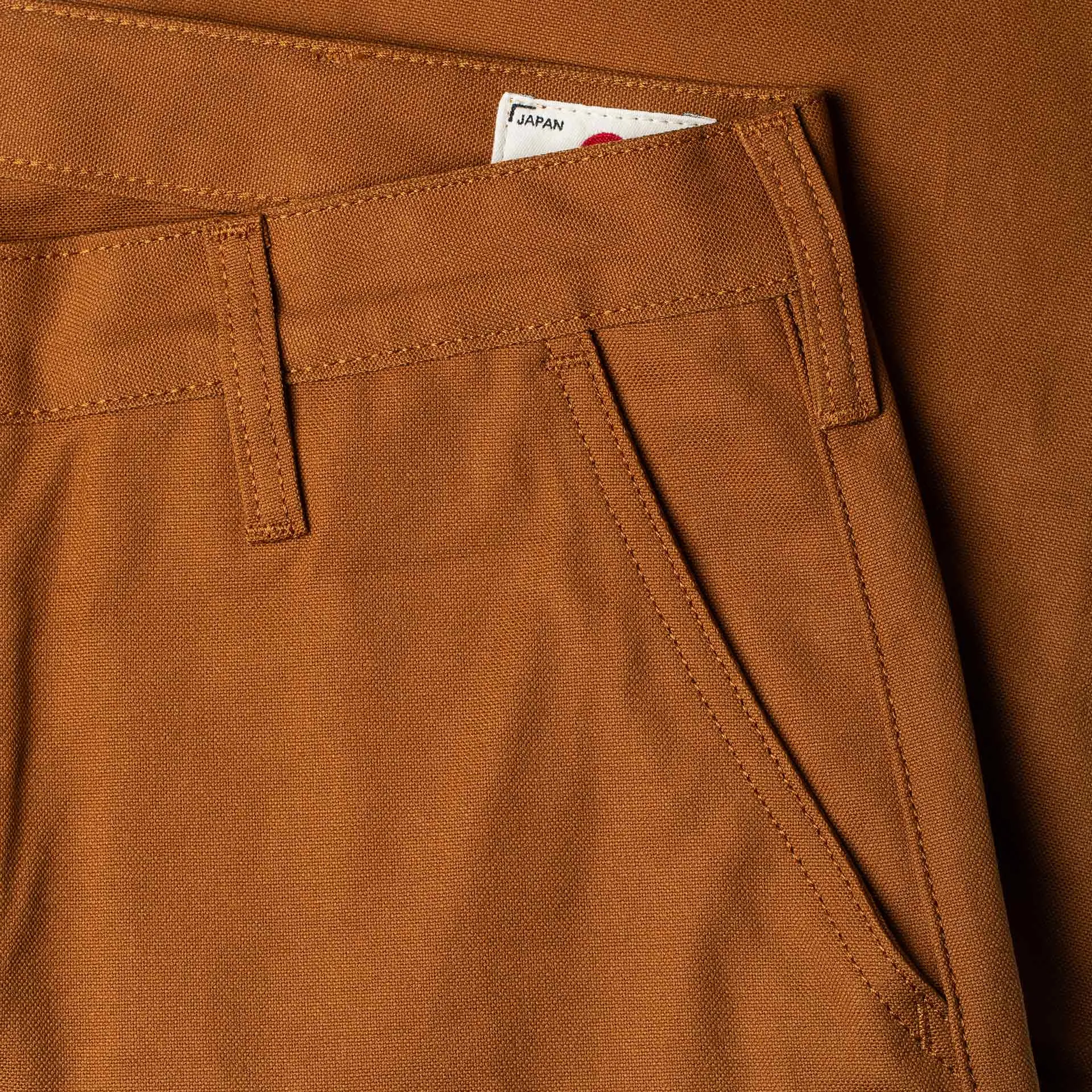 BP-06 SCOUT PANTS 9 oz. brown selvedge duck canvas [AW24]