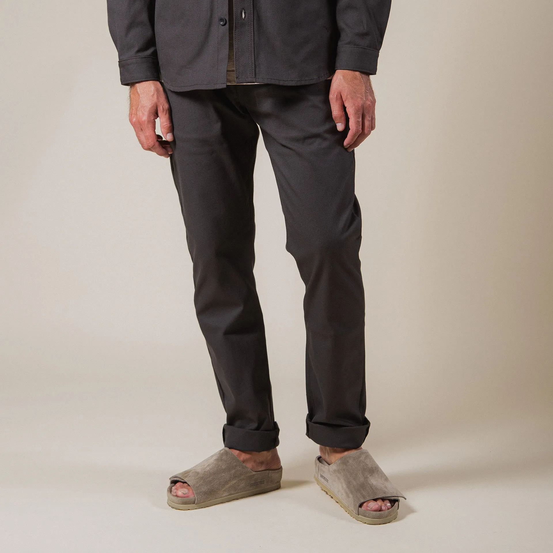 BP-06 SCOUT PANTS 9 oz. slate selvedge duck canvas [C/O]