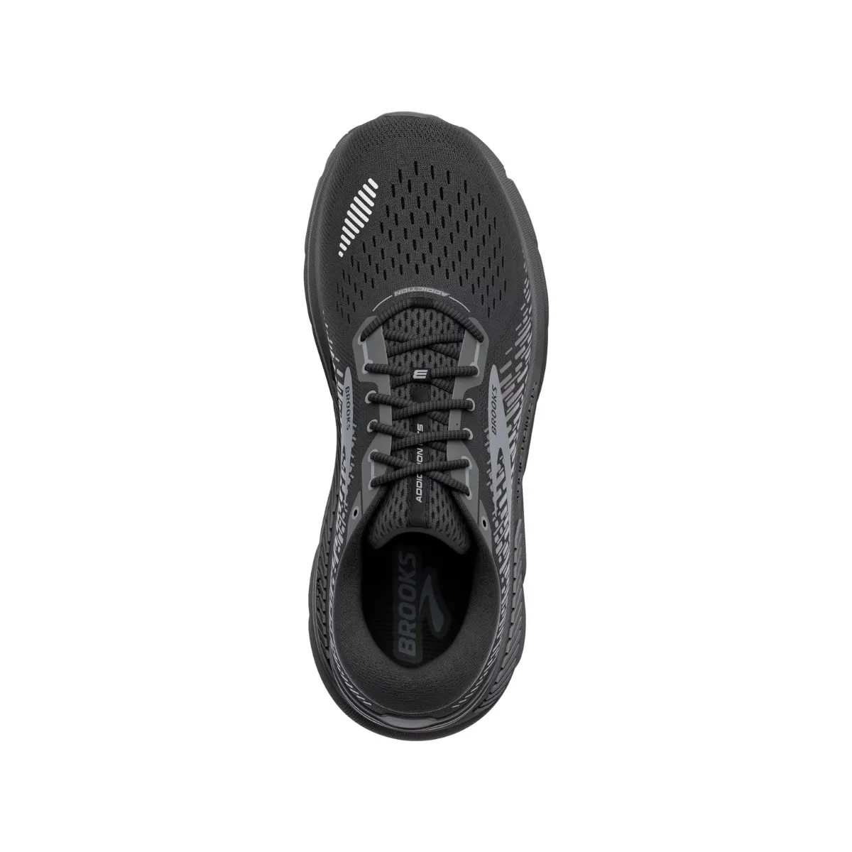 Brooks Addiction GTS 15 Black Gray SS24 Shoes