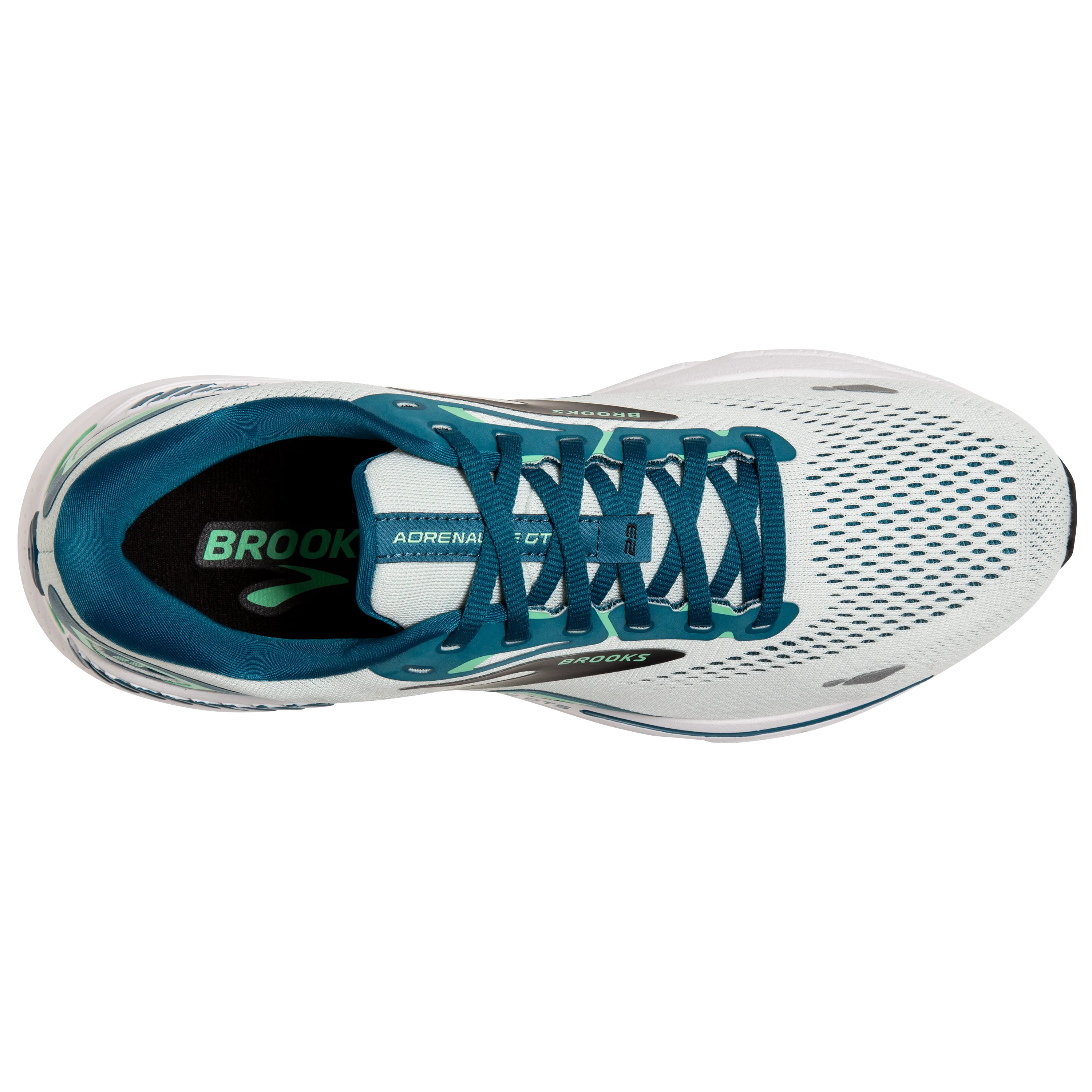 Brooks Mens Trainer Adrenaline GTS 23 Blue/Moroccan/Spring Bud