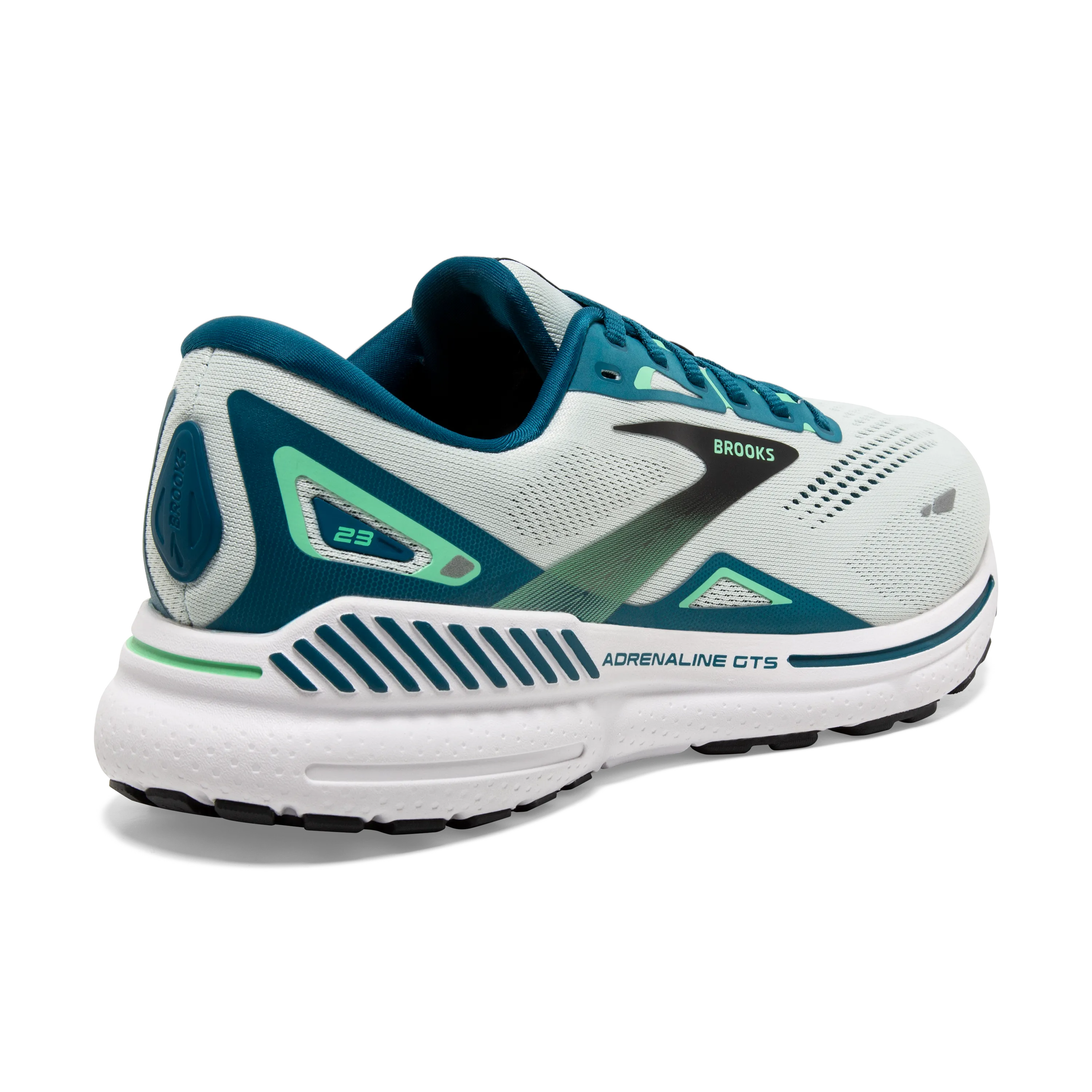 Brooks Mens Trainer Adrenaline GTS 23 Blue/Moroccan/Spring Bud