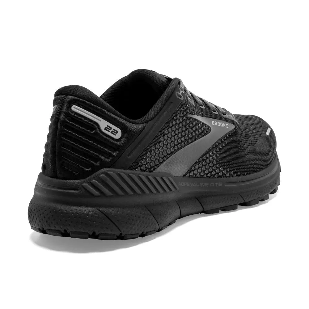 'Brooks' Women's Adrenaline GTS 22 - Black / Black / Ebony