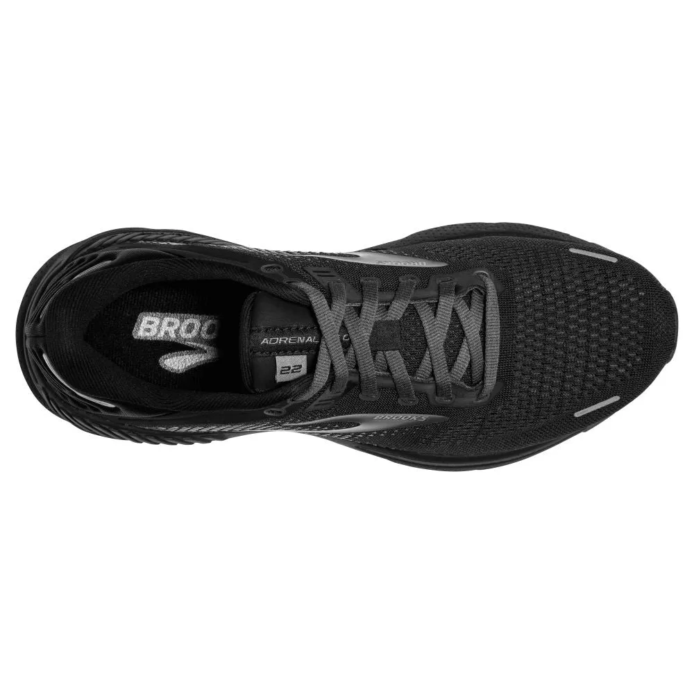 'Brooks' Women's Adrenaline GTS 22 - Black / Black / Ebony