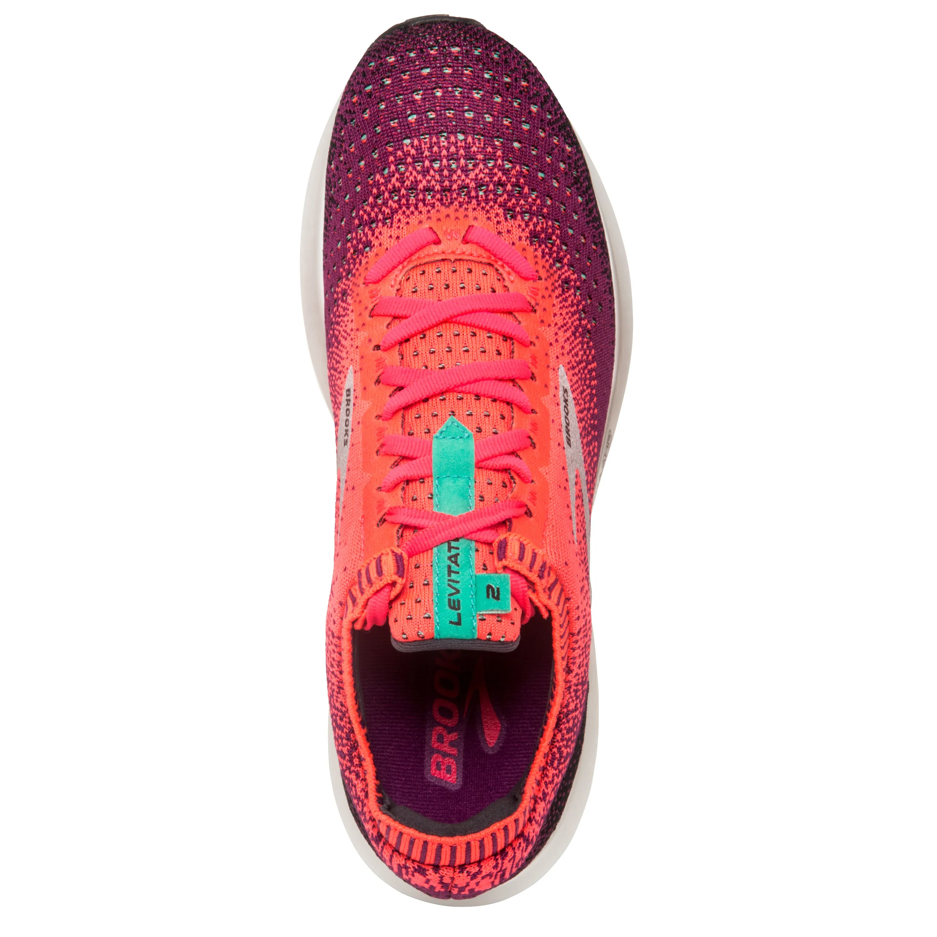 'Brooks' Women's Levitate 2 - Orange / Magenta / Black