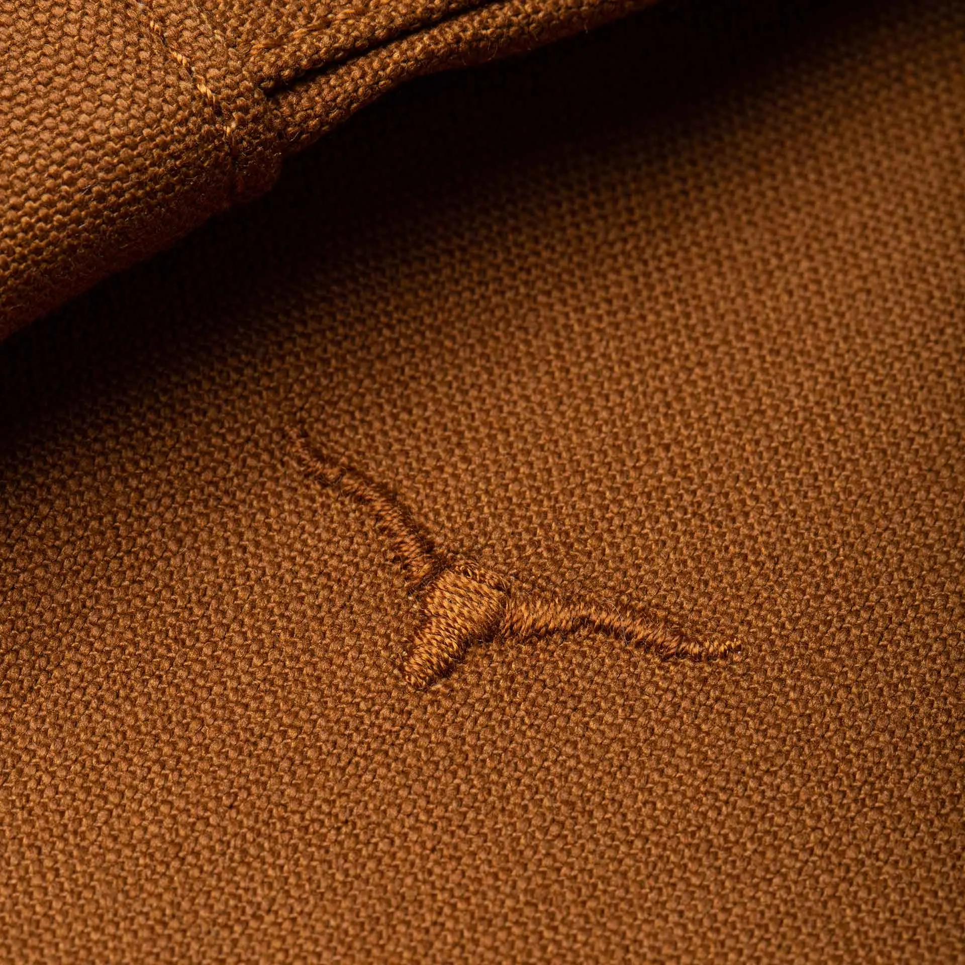 BWS-04 SCOUT OVERSHIRT 9 oz. brown selvedge duck canvas