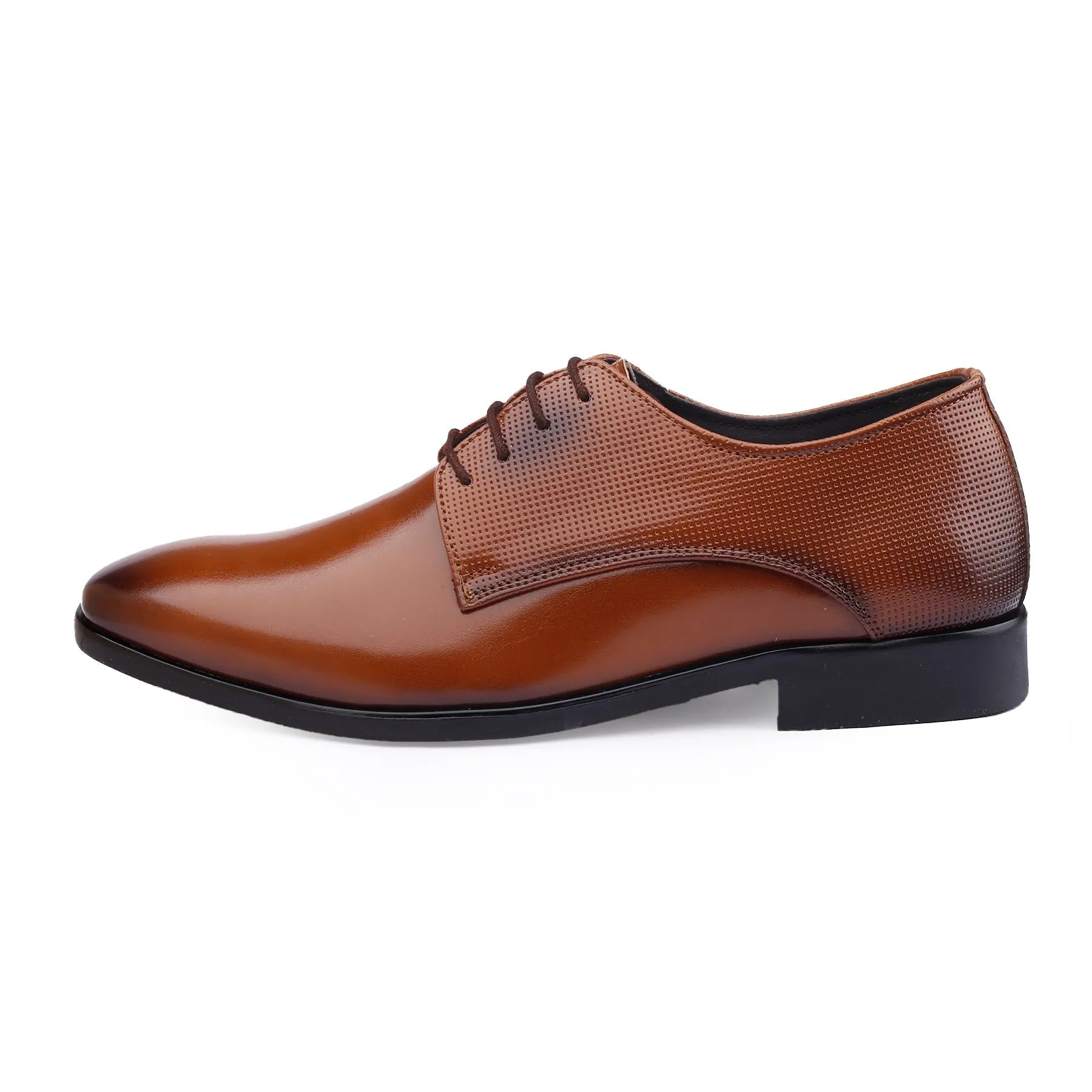 Bxxy's Faux Leather Work wear Lace-up Formal Shoes for Men