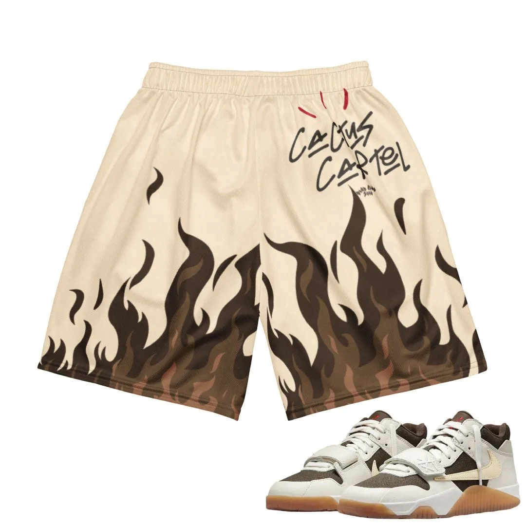 Cactus Jack Jumpman Sail Mesh Shorts