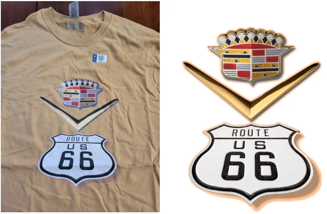 Cadillac 1952 ROUTE 66 T-Shirt