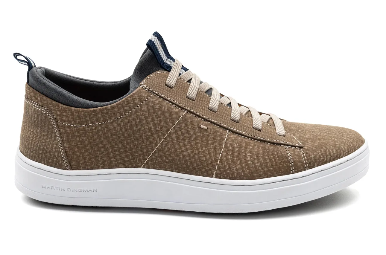 Cameron Nubuck Sneakers in Sand by Martin Dingman