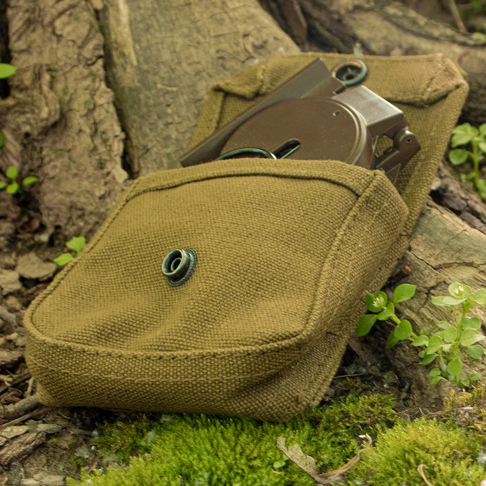 Canvas Compass Pouch