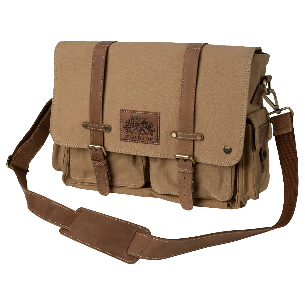 Canvas Crossbody Satchel