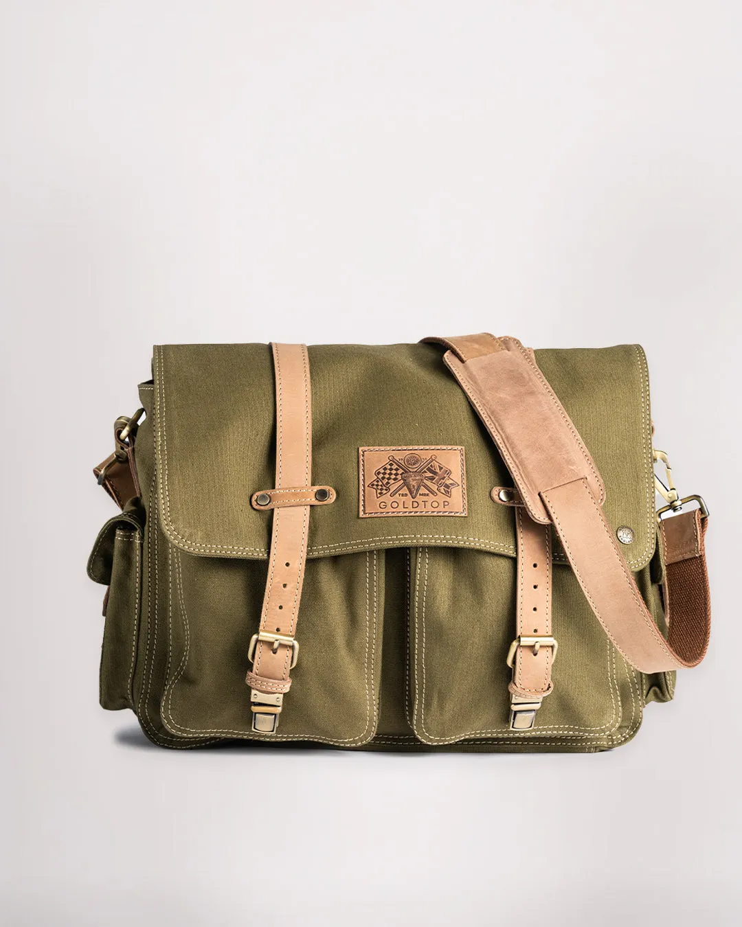 Canvas Crossbody Satchel