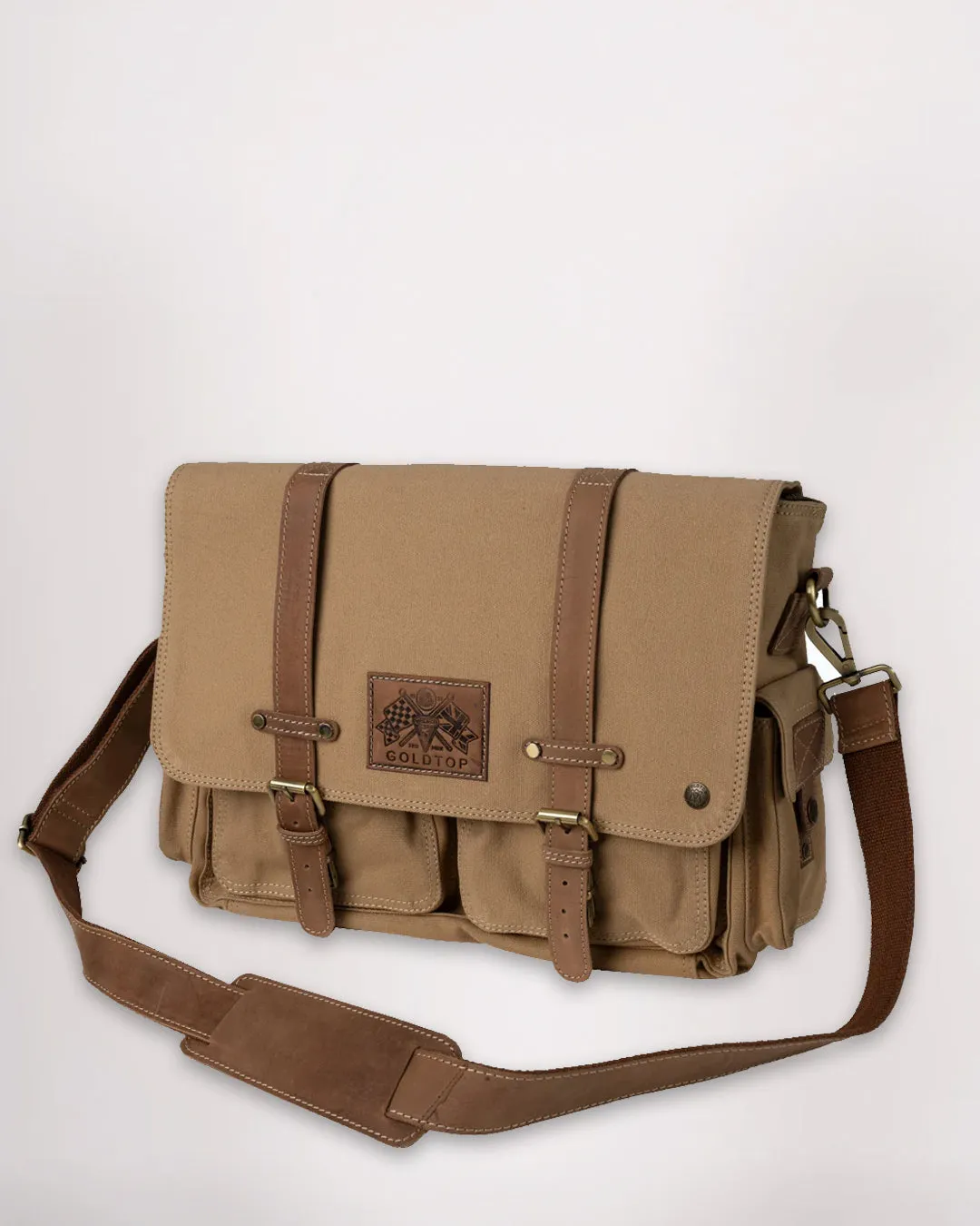 Canvas Crossbody Satchel