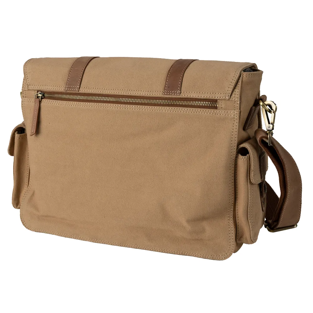 Canvas Crossbody Satchel