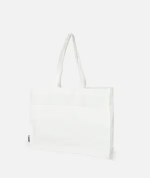 Canvas Pocket Tote - Cream