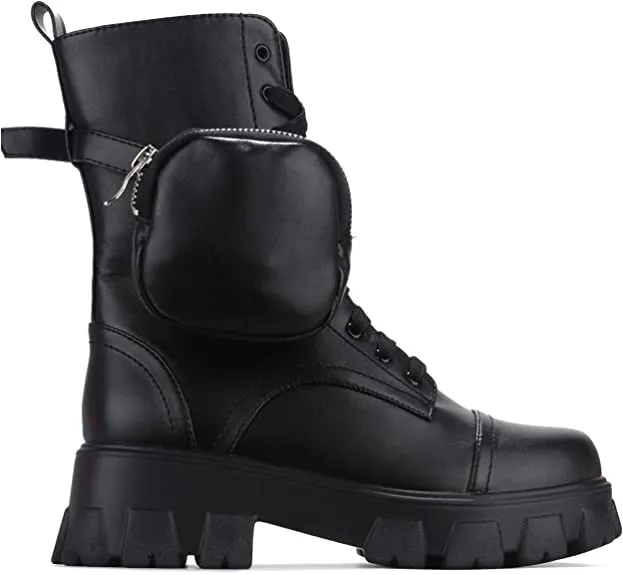 Cape Robbin Women's Monalisa Combat Boots