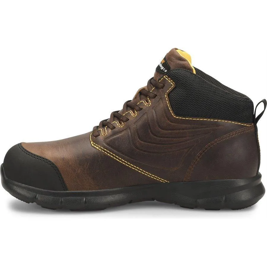 Carolina Men's Lytning 1.9 Comp Toe WP MG LW Work Shoe - Brown- CA1907