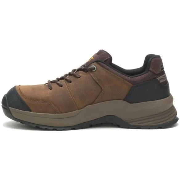 Cat Men's Streamline 2.0  Leather Comp Toe Work Shoe - Clay - P91350