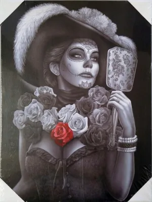 CATRINA - Small Canvas Art - 12" X 16"