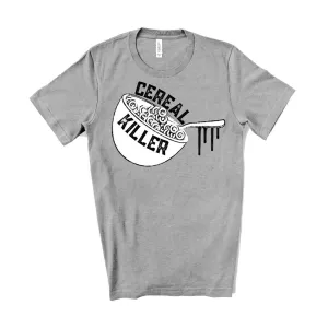 Cereal Killer T-Shirt - Athletic Heather