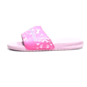 Champion Sliders Pu Leather Pink Colour For Women