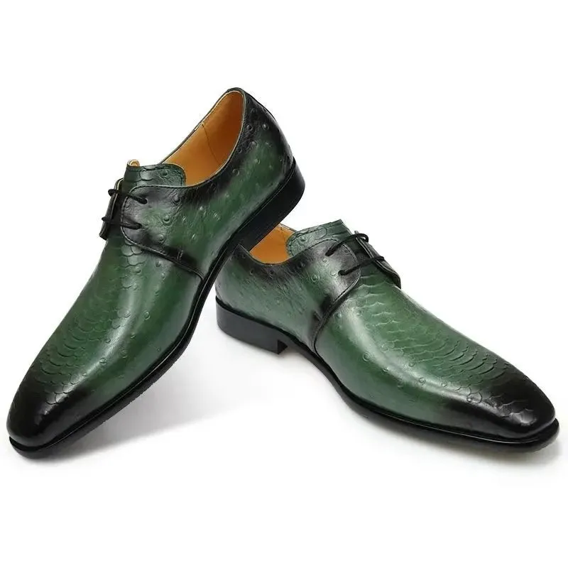 Classy Bespoke Brogue Leather Wedding Shoes