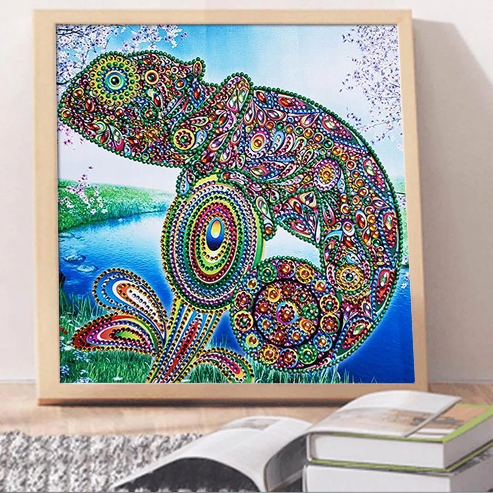 Crocodile DIY Special Shaped Diamond Painting