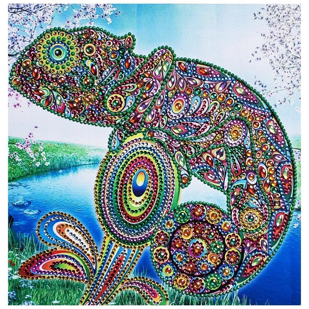 Crocodile DIY Special Shaped Diamond Painting