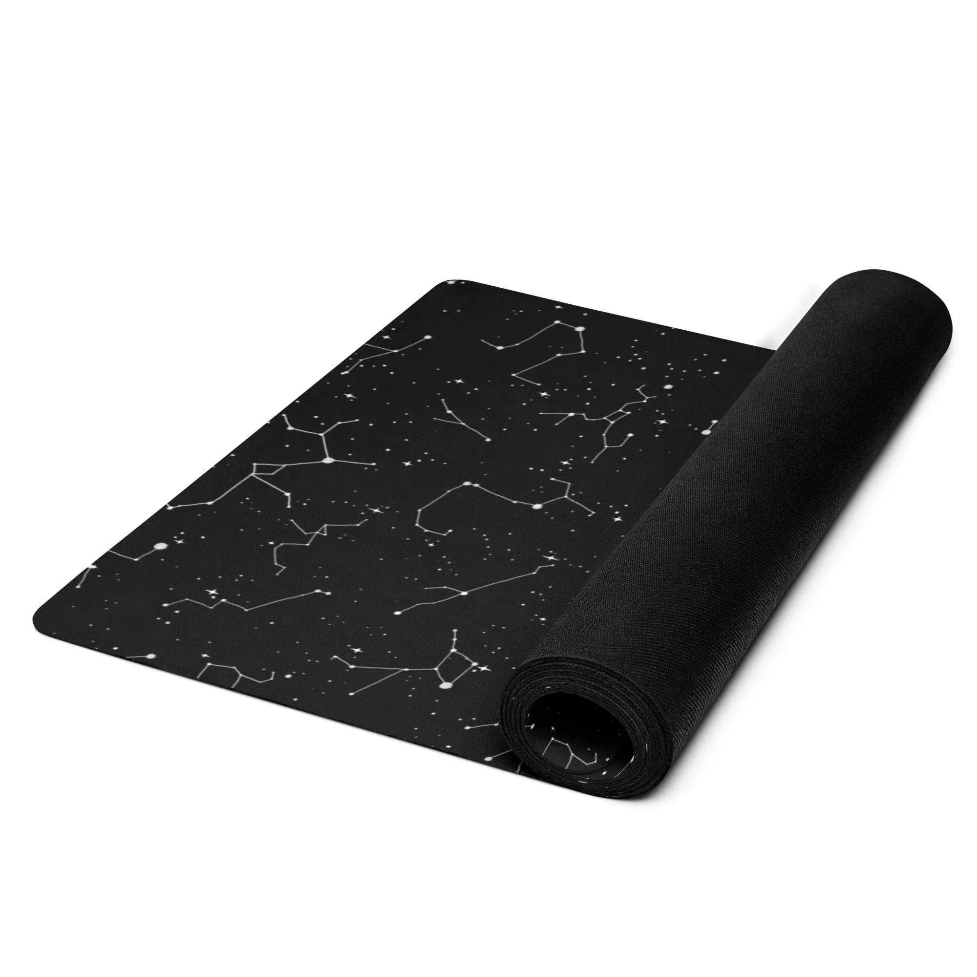 Dead or Alive Yoga Mat  - Non Slip Exercise Mat for Yoga Pilates Stretching Floor Workouts Witchy Goth Yoga Gifts