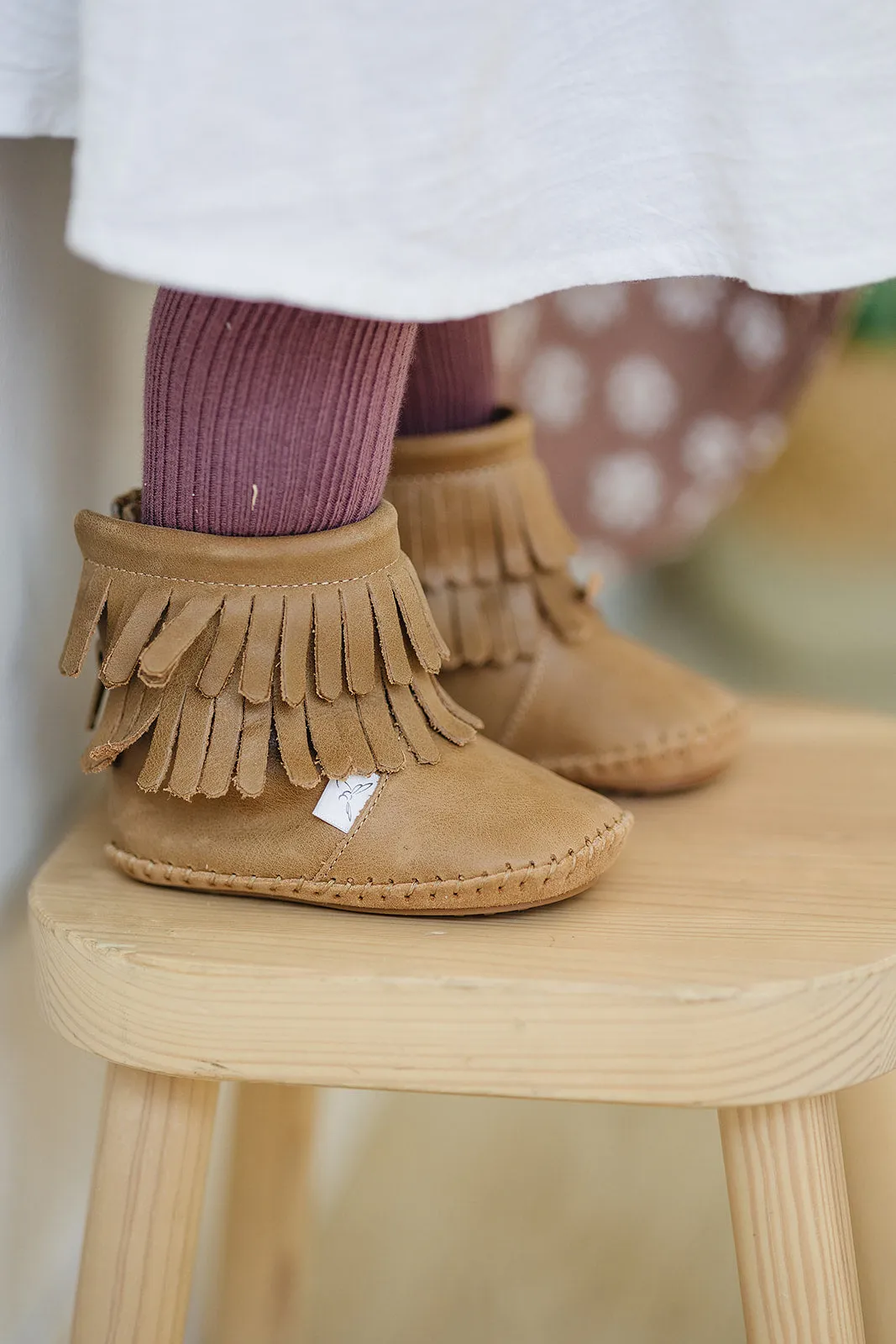 Desert Sand Cozy Boot {Premium Leather}