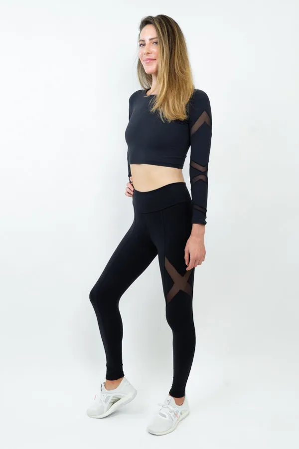 District X Legging- Black