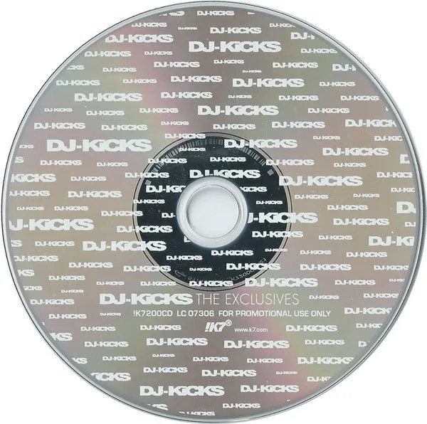 DJ KICKS -- The Exclusives (PROMO) CD - Used