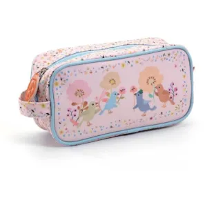 Djeco Pencil Case - Colored Birds