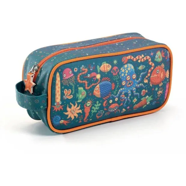 Djeco Pencil Case - Funny Fishes