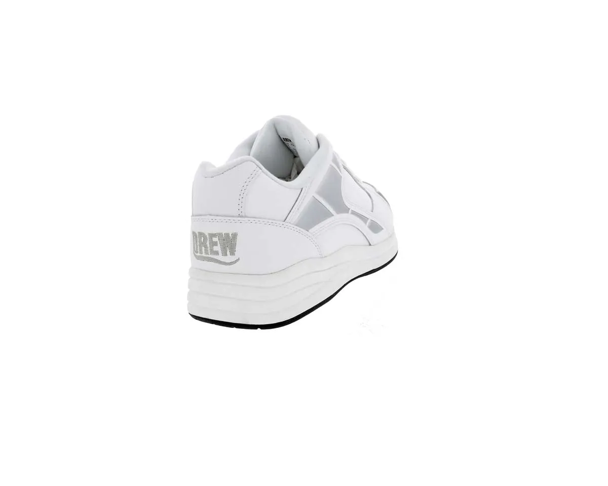 Drew Force Men Athletic Shoe In White Calf