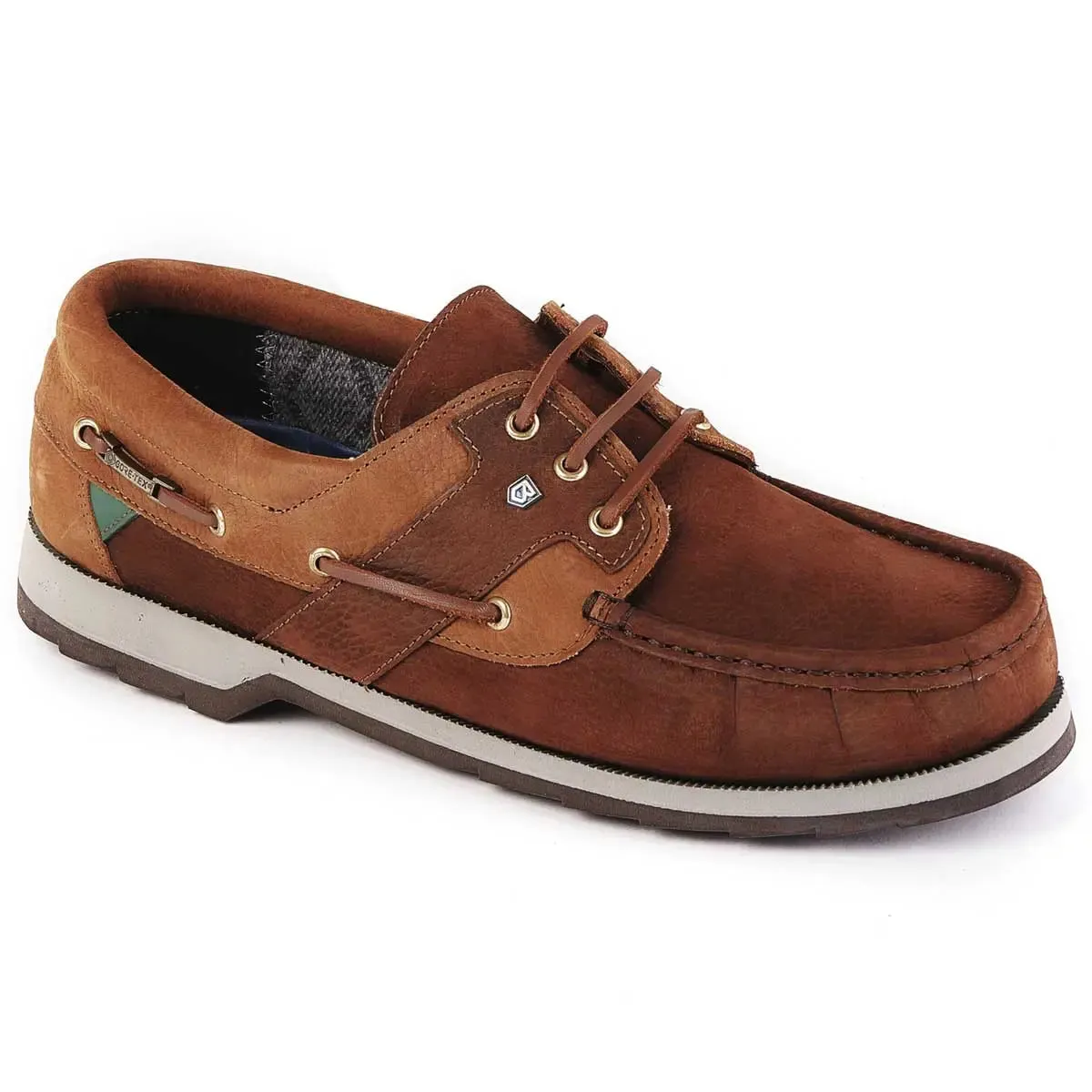 DUBARRY Clipper Deck Shoes - Men's Gore-Tex - Brown Nubuck