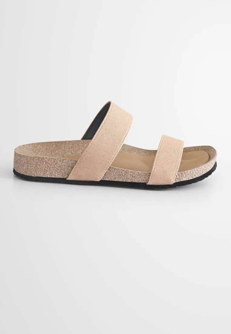 Dulce Dual Strap Cushion Lightweight Sandals