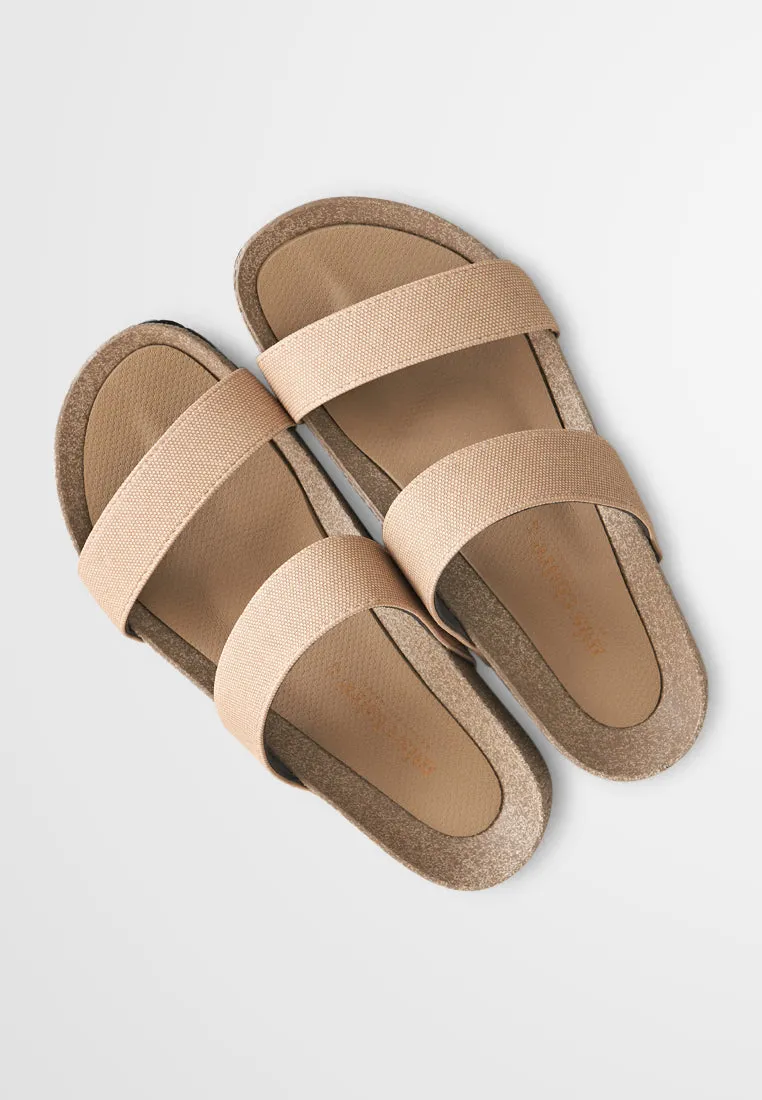 Dulce Dual Strap Cushion Lightweight Sandals