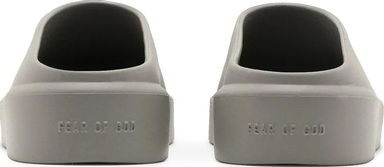 Fear Of God California Backless Slip-On Concrete Sneakers, Gray