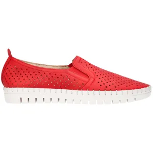 Fresh Perforated Slip On Sneakers