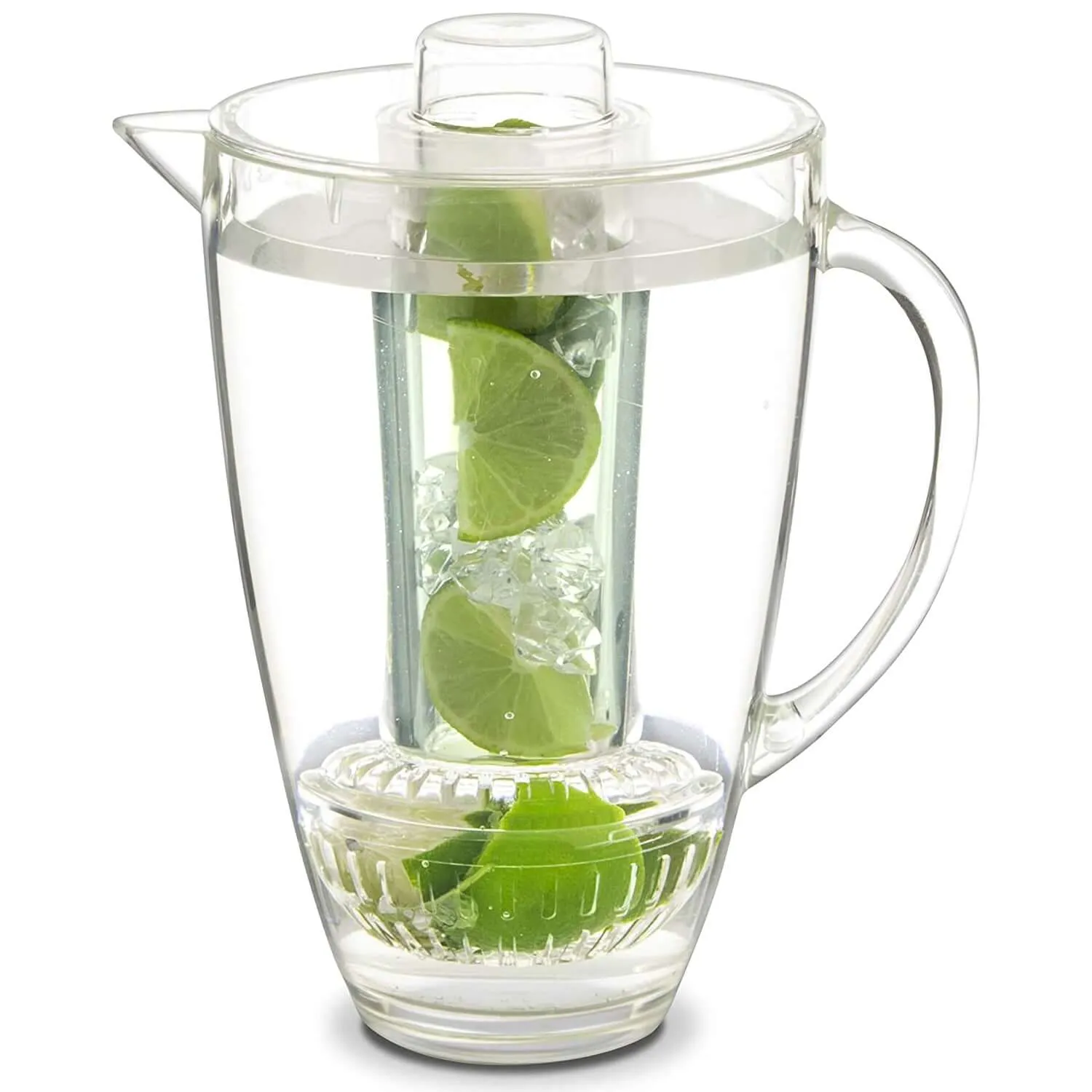 Fruit Infusion Flavor Pitcher - 94oz Clear for Healthy, Refreshing Beverages