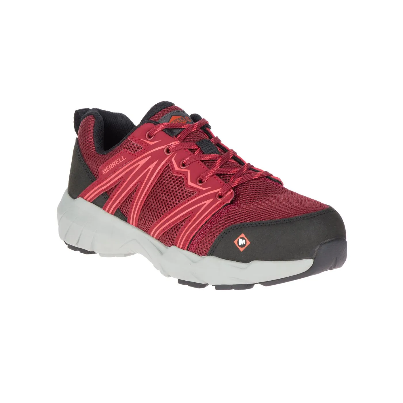 Fullbench Superlite Women's Alloy-Toe Work Shoes Syrah