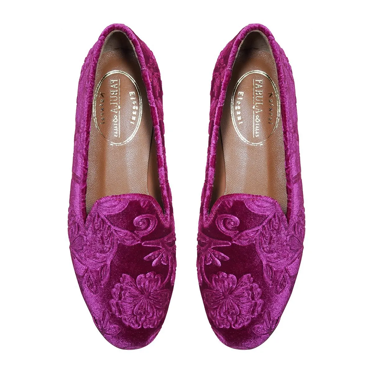 Gainsborough Slippers Fuchsia - Fabula & Tales