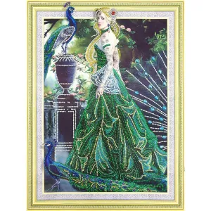 Girl 5D DIY Special Shaped Diamond Painting