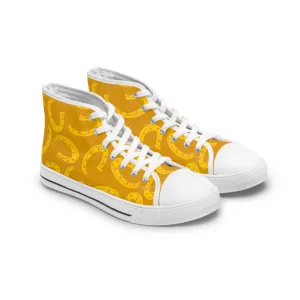 Golden Horseshoe Women's High Top Sneakers